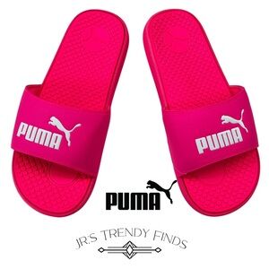Puma Cool Cat WNS knockout pink Slide Sandals – Style 371013-12 – Women’s US
